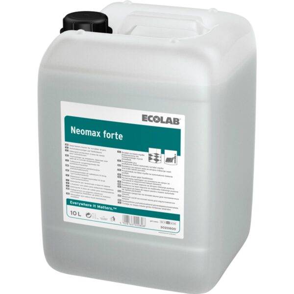 Detergent alcalin pentru masini de spalat pardoseli Ecolab Neomax FORTE 10l EcoLab